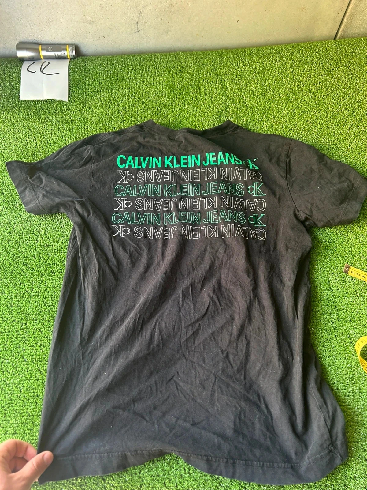 Calvin Klein Jeans printed black t-shirt – photo 14